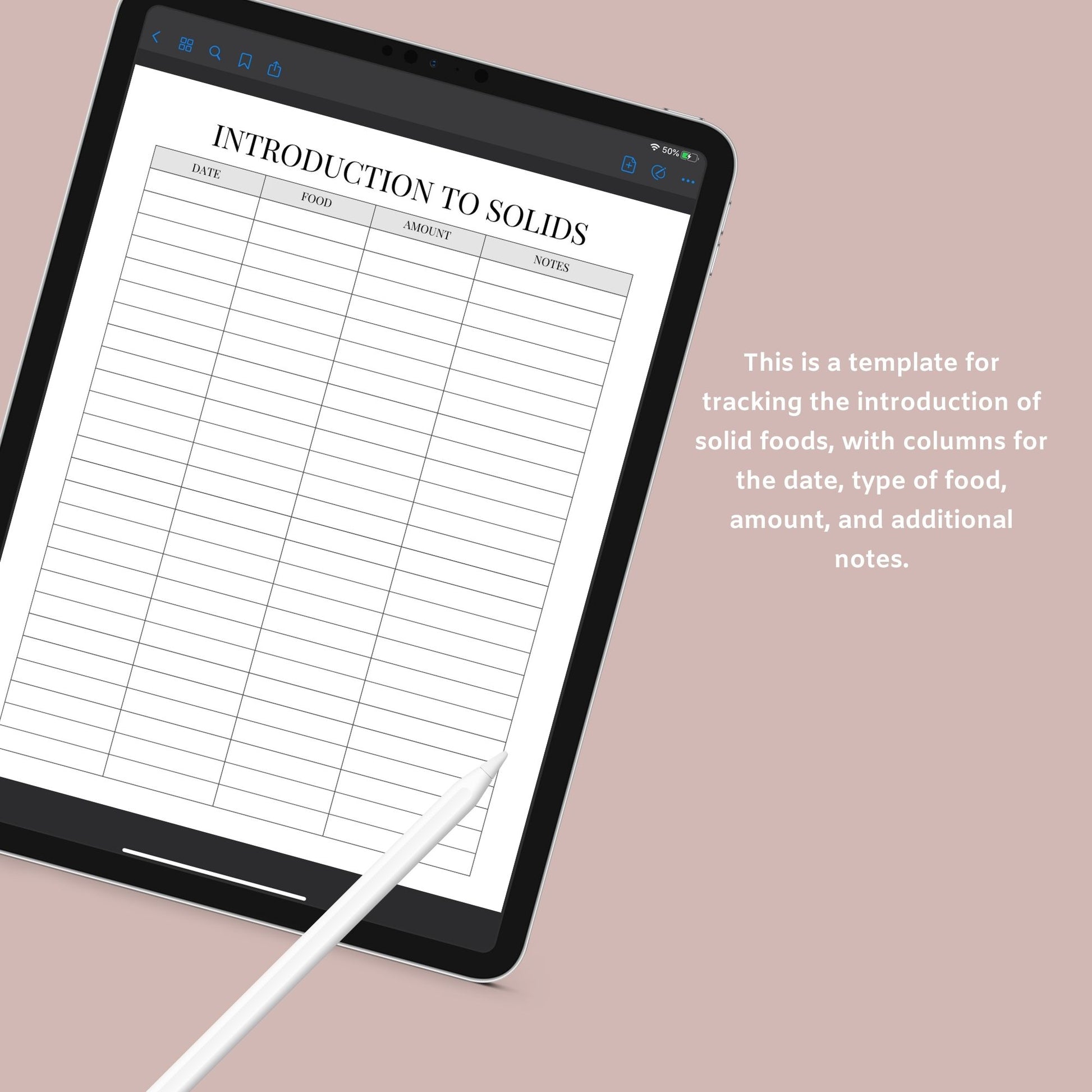 The Newborn Planner – Baby Feeding, Sleep & Health Tracker | Printable PDF