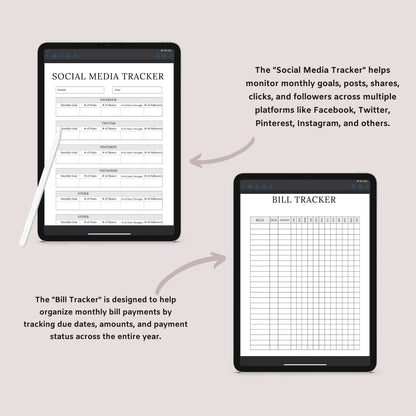 The Online Shop Planner – Business, Inventory & Marketing Tracker for E-Commerce Success | Printable PDF
