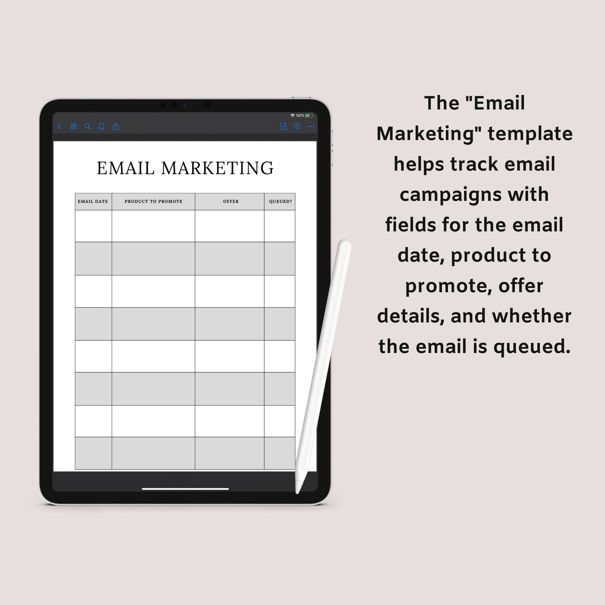 The Online Shop Planner – Business, Inventory & Marketing Tracker for E-Commerce Success | Printable PDF