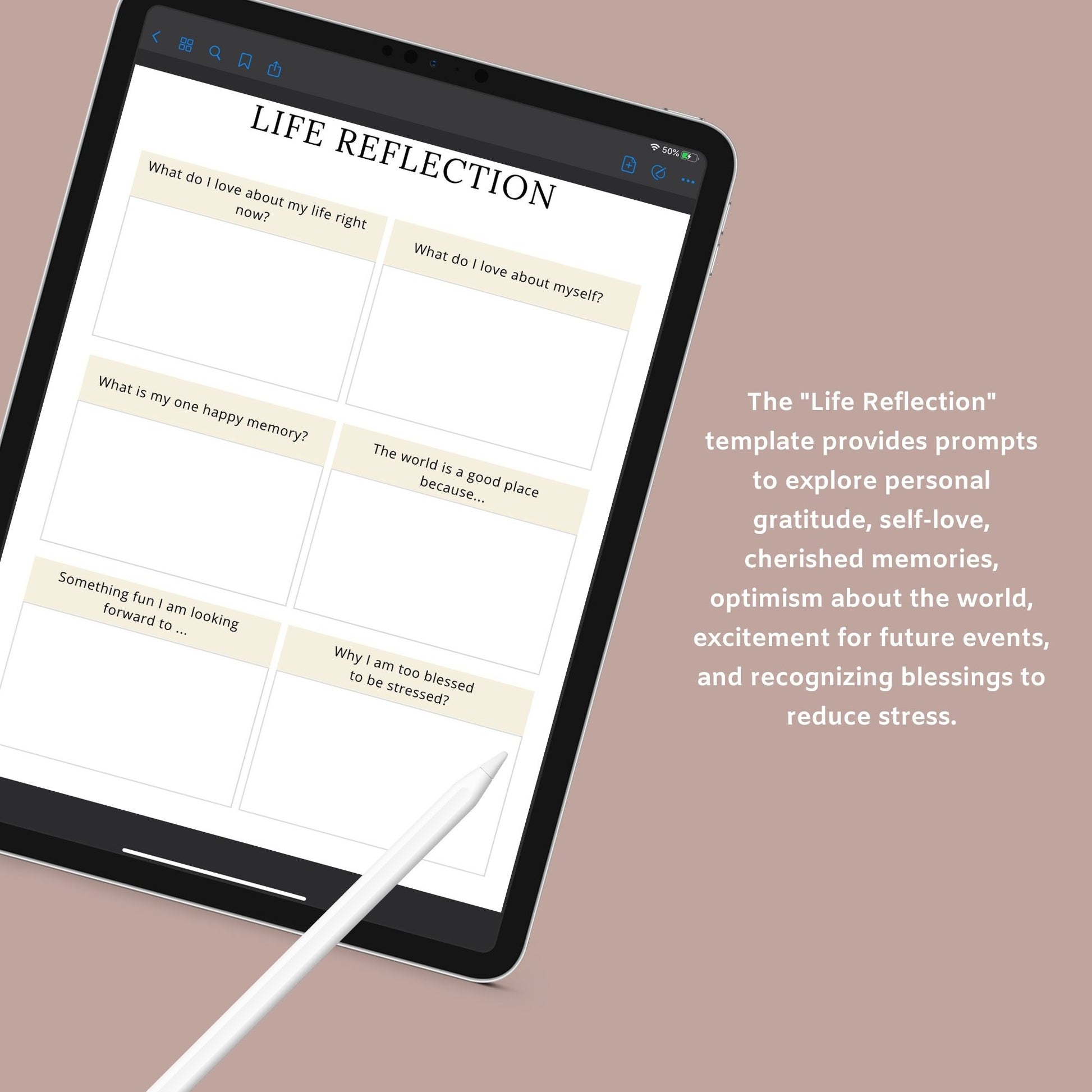 The Prayer Journal – Guided Faith-Based Reflection & Gratitude Planner | Printable PDF