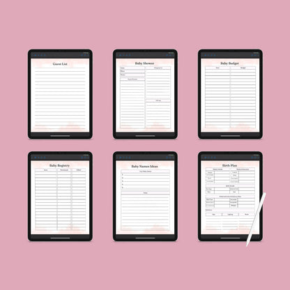 The Pregnancy Journal – Track Your Journey, Baby’s Growth & Special Moments | Printable PDF