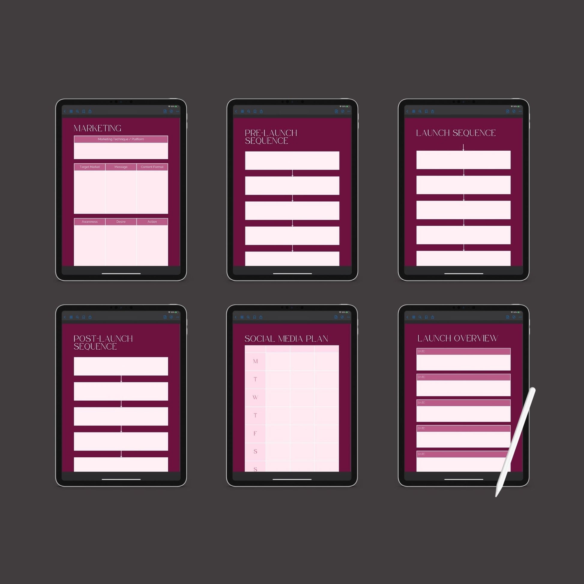 The Product Launch Planner – Plan, Market & Execute a Successful Product Launch | Printable PDF