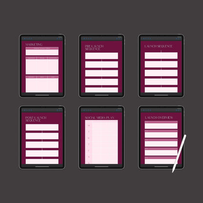 The Product Launch Planner – Plan, Market & Execute a Successful Product Launch | Printable PDF