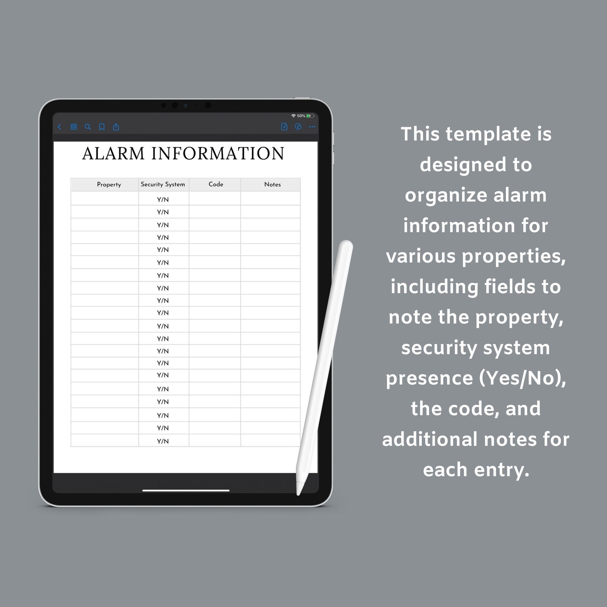 The Rental Property Planner – Track Income, Expenses & Tenants for Landlords & Property Managers | Printable PDF