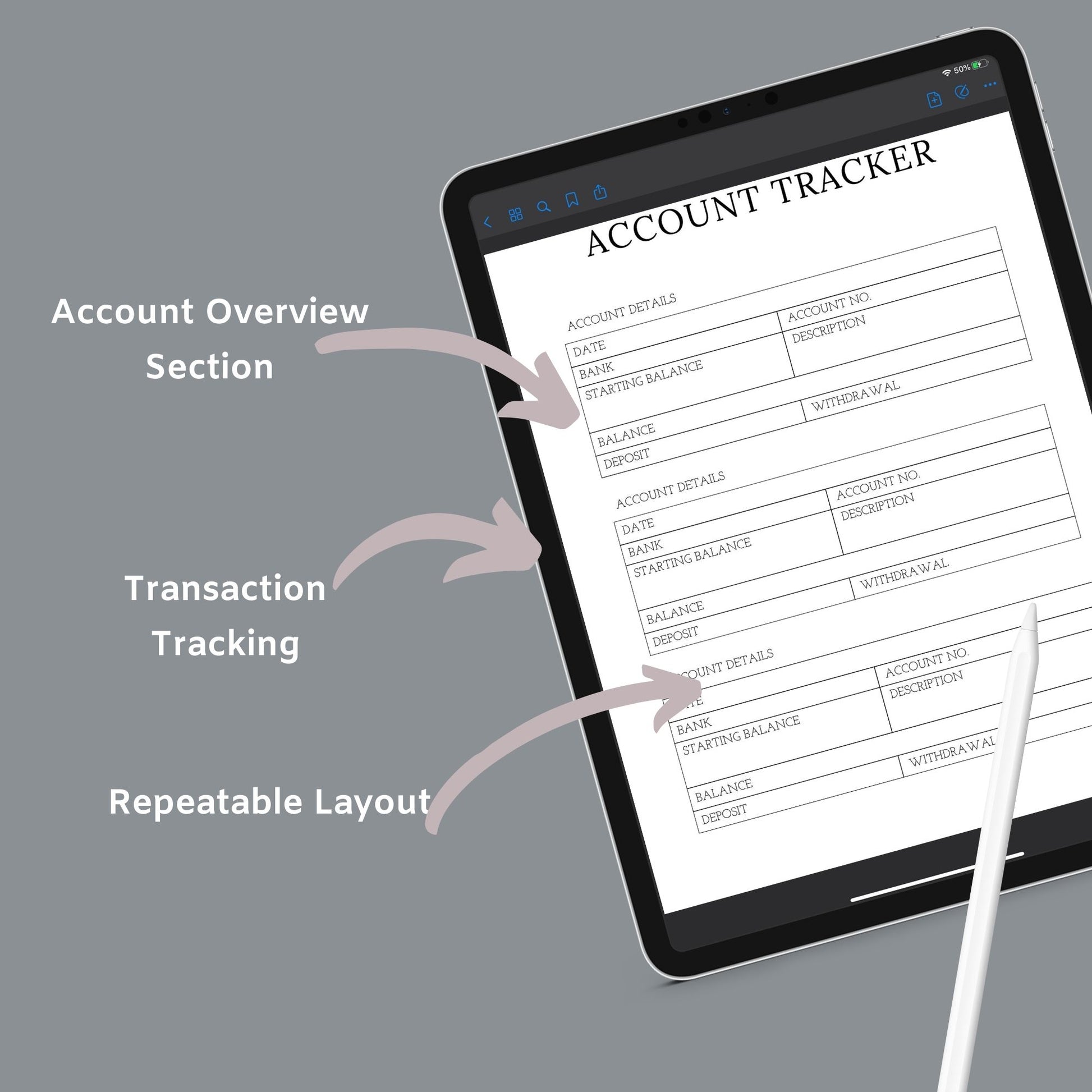 The Rental Property Planner – Track Income, Expenses & Tenants for Landlords & Property Managers | Printable PDF