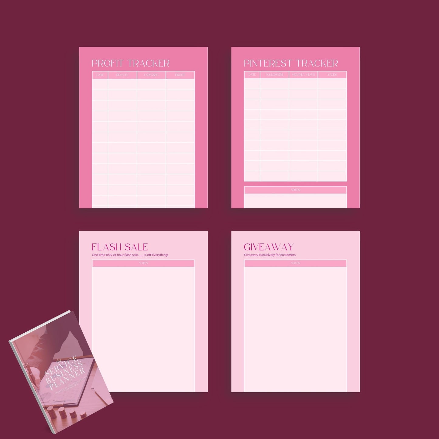 The Sales Success Planner – Track Goals, Revenue & Strategies for Business Growth | Printable PDF