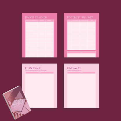 The Sales Success Planner – Track Goals, Revenue & Strategies for Business Growth | Printable PDF