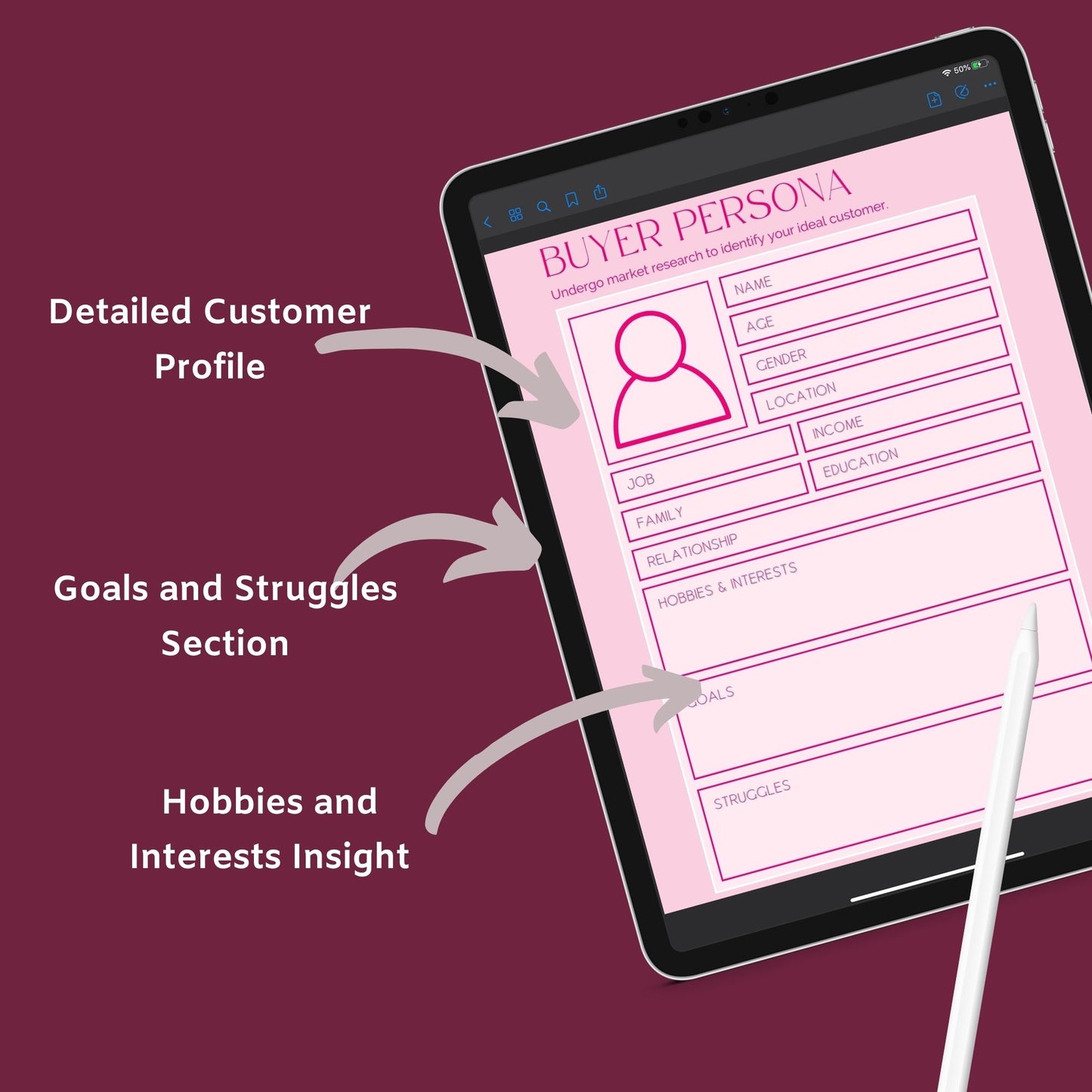 The Sales Success Planner – Track Goals, Revenue & Strategies for Business Growth | Printable PDF