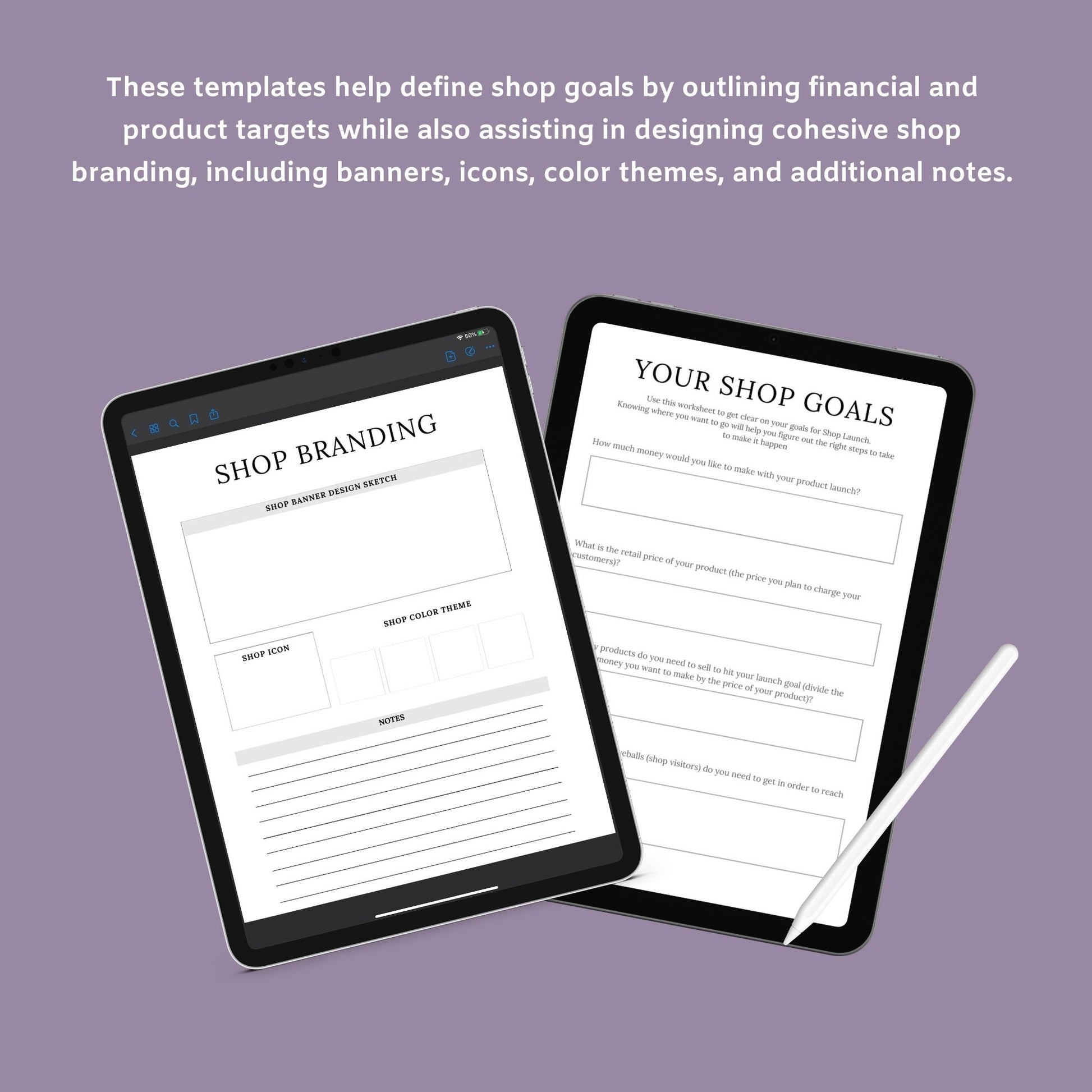 The Shopify Planner – Step-by-Step Guide to Building, Launching & Scaling Your Online Store | Printable PDF