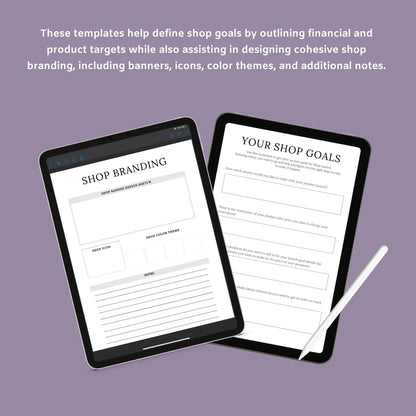 The Shopify Planner – Step-by-Step Guide to Building, Launching & Scaling Your Online Store | Printable PDF