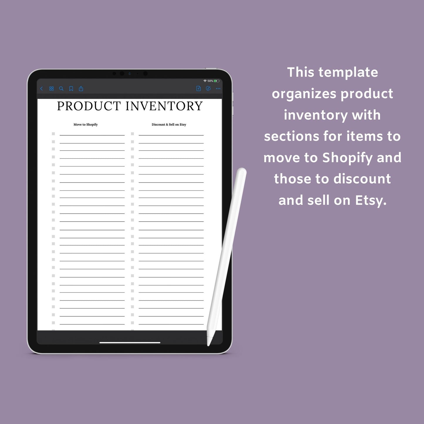 The Shopify Planner – Step-by-Step Guide to Building, Launching & Scaling Your Online Store | Printable PDF