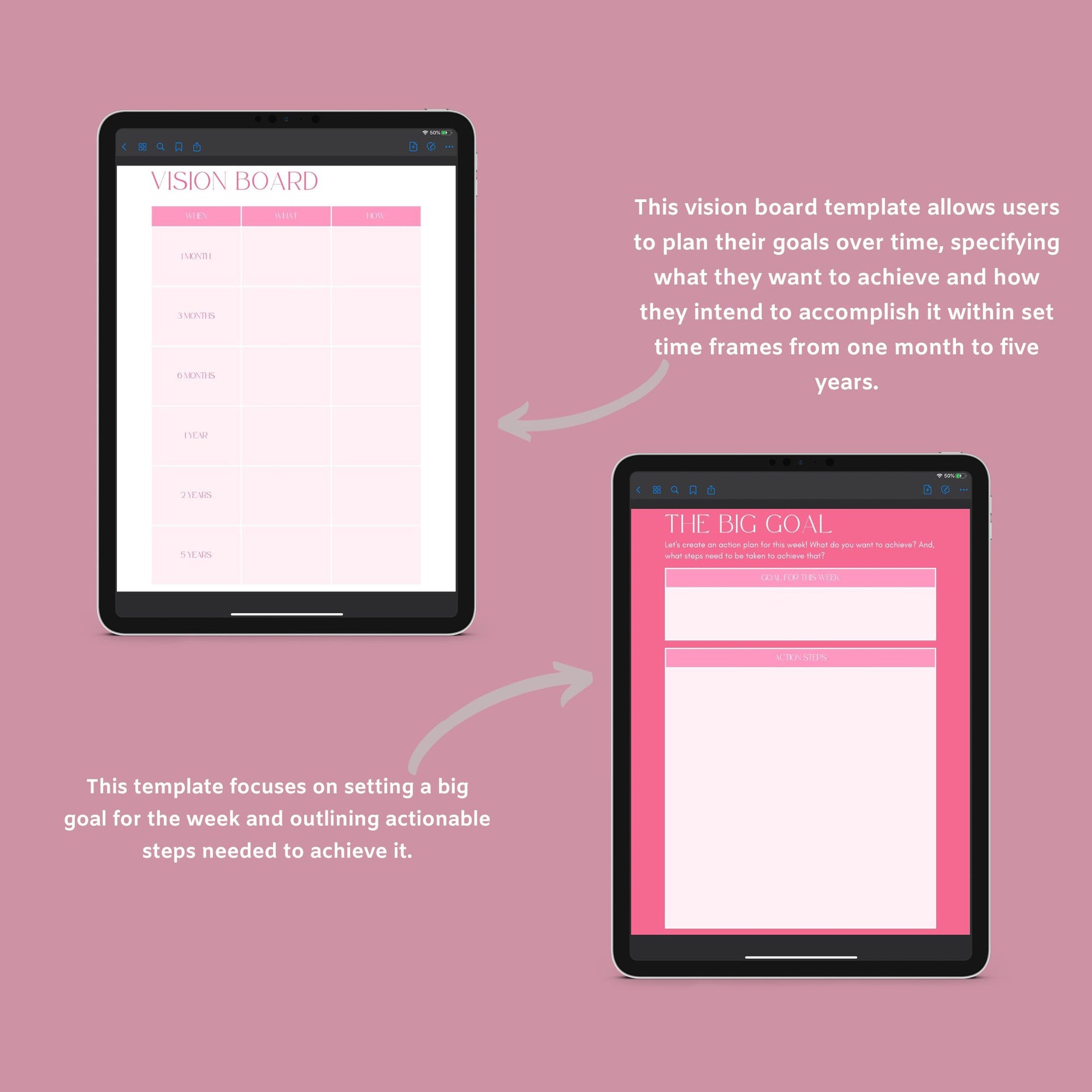 The Six-Figure Business Planner – Track Sales, Goals & Strategy to Scale Your Business | Printable PDF