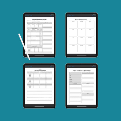 The Small Business Planner – Organize Finances, Marketing & Growth | Printable PDF