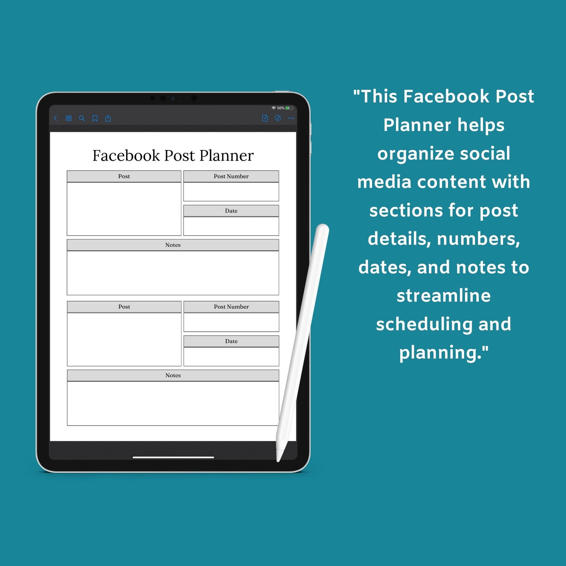 The Small Business Planner – Organize Finances, Marketing & Growth | Printable PDF