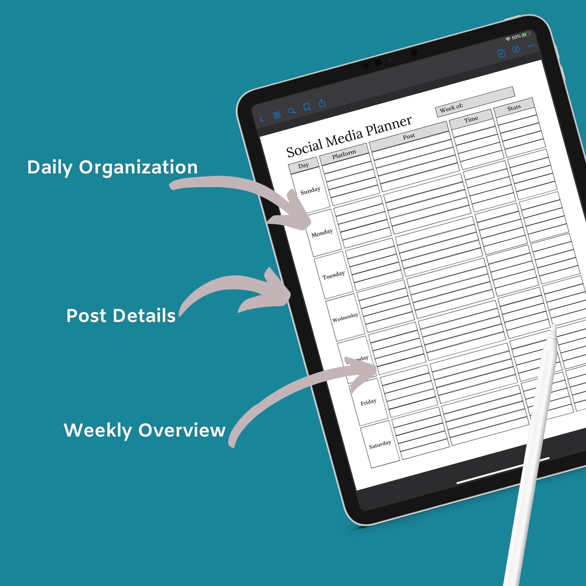 The Small Business Planner – Organize Finances, Marketing & Growth | Printable PDF