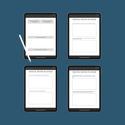 The Switch Off Planner – Digital Detox & Mindfulness Tracker for a Balanced Life | Printable PDF