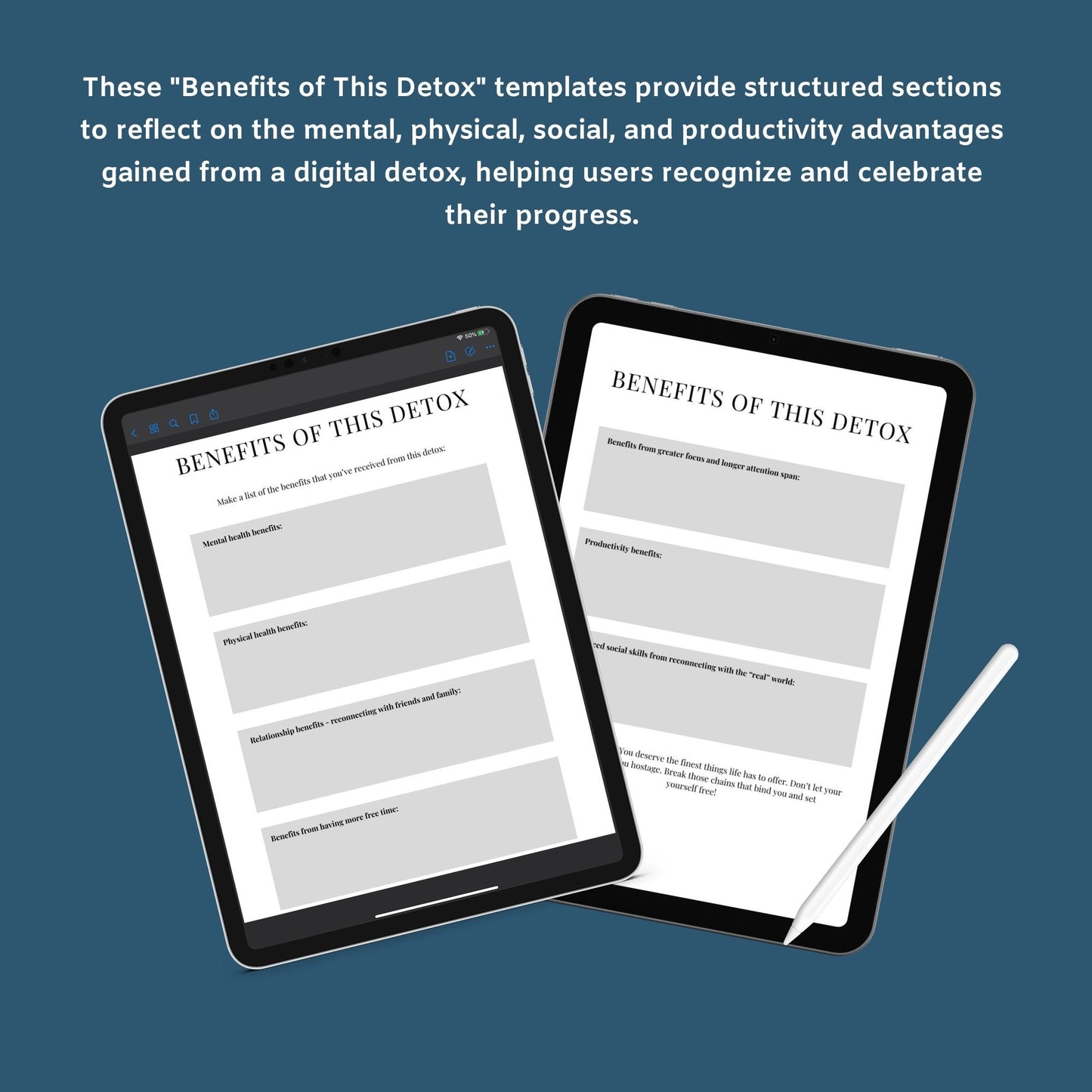 The Switch Off Planner – Digital Detox & Mindfulness Tracker for a Balanced Life | Printable PDF