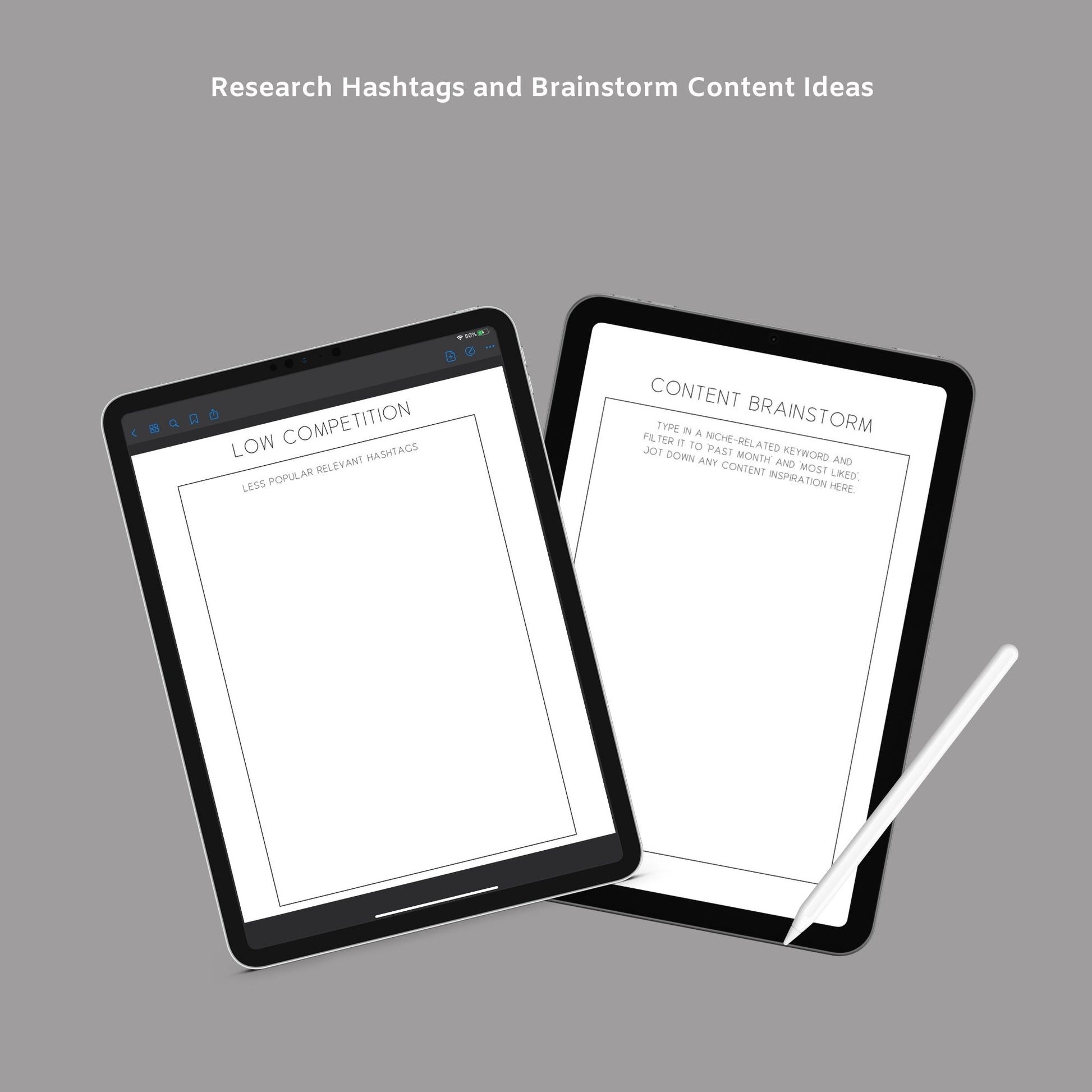 The Viral Planner – Track Social Media Growth & Create High-Engagement Content | Printable PDF