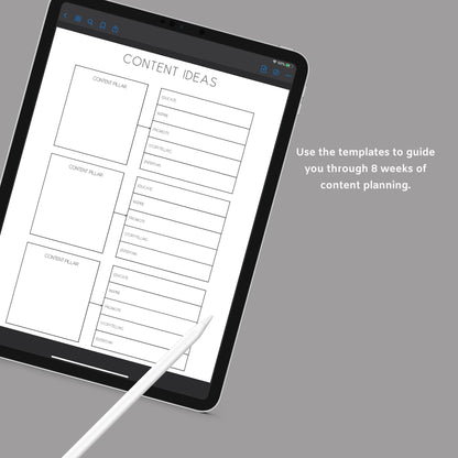 The Viral Planner – Track Social Media Growth & Create High-Engagement Content | Printable PDF