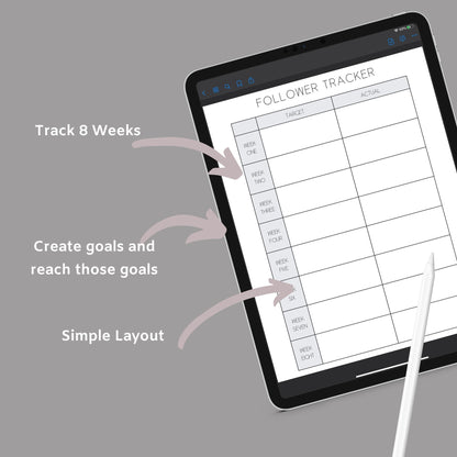 The Viral Planner – Track Social Media Growth & Create High-Engagement Content | Printable PDF