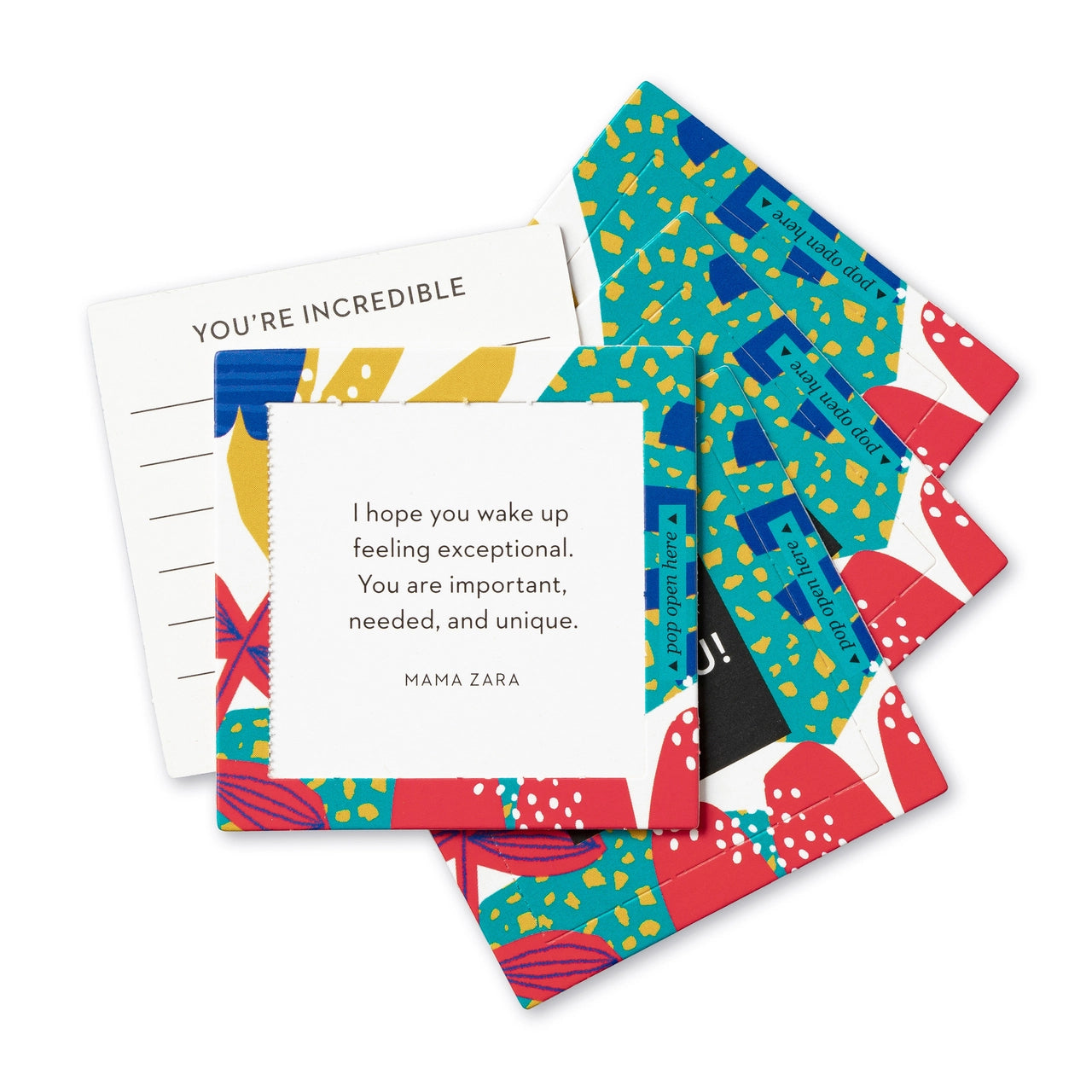 "Yay, You!" Pop-Open Cards – Celebrate and Inspire - The Grateful Collective