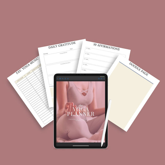 The Yoga Planner: Transform Your Practice & Life – Daily Yoga Journal & Tracker - The Grateful Collective