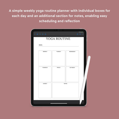The Yoga Planner: Transform Your Practice & Life – Daily Yoga Journal & Tracker - The Grateful Collective