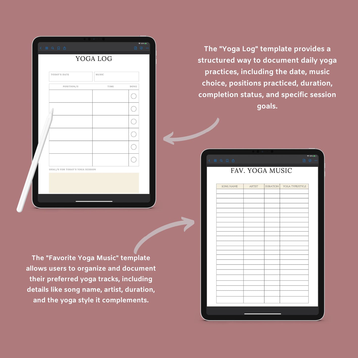 The Yoga Planner: Transform Your Practice & Life – Daily Yoga Journal & Tracker - The Grateful Collective