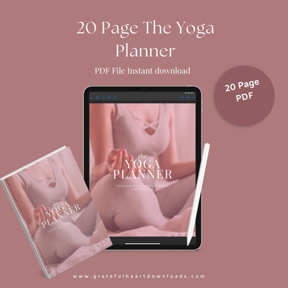 The Yoga Planner: Transform Your Practice & Life – Daily Yoga Journal & Tracker - The Grateful Collective