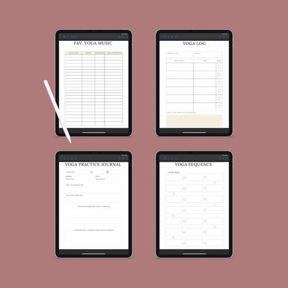 The Yoga Planner: Transform Your Practice & Life – Daily Yoga Journal & Tracker - The Grateful Collective