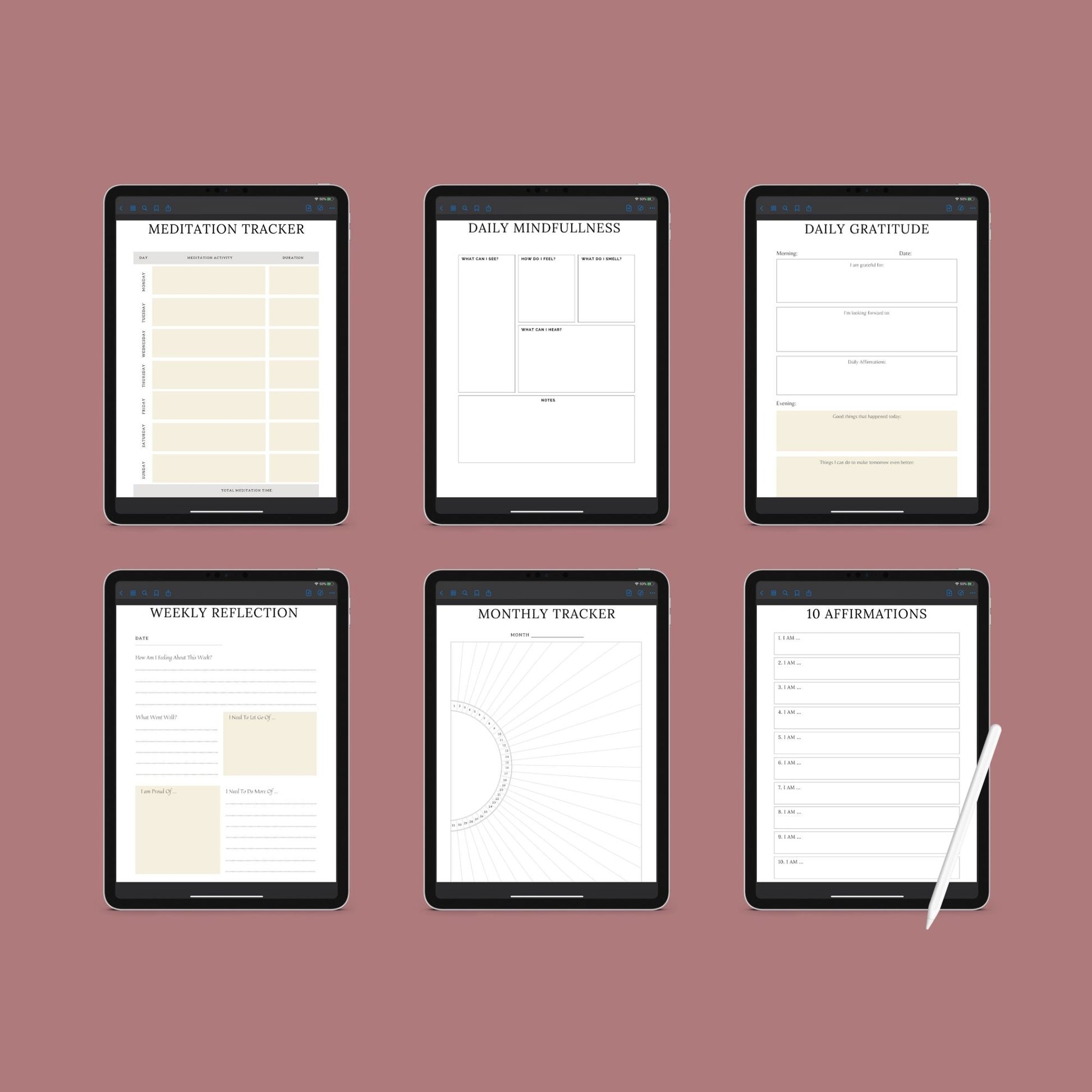 The Yoga Planner: Transform Your Practice & Life – Daily Yoga Journal & Tracker - The Grateful Collective